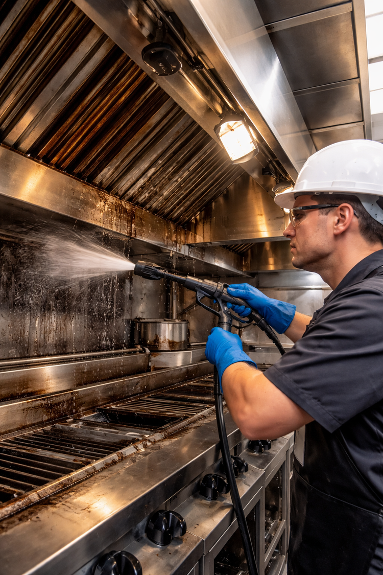 Vent Hood Cleaning & Treatment