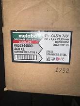 55344-Metabo Slicer 6" x .045 x 7/8" with Metal Ring - 50/Box